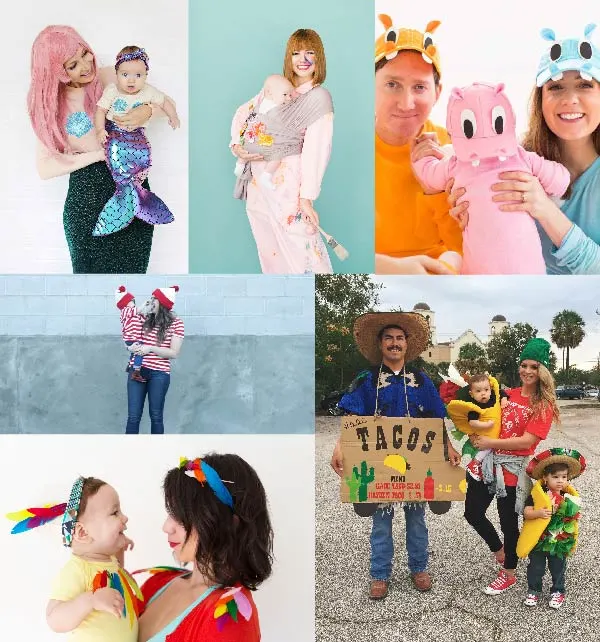40 Matching Mom and Baby Halloween Costumes