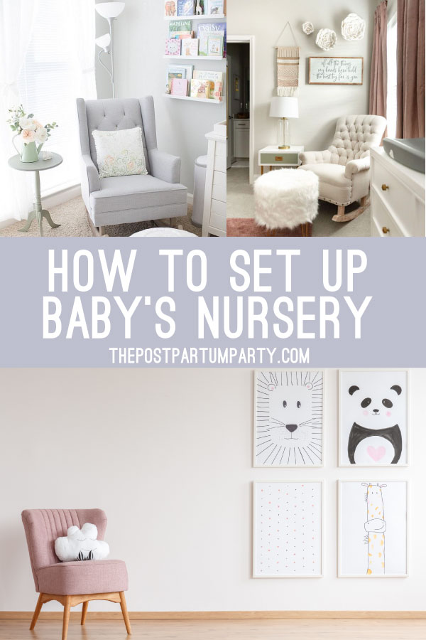 baby nursery set up