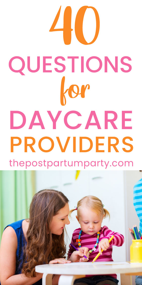 50 Questions to Ask Daycare Providers The Postpartum Party