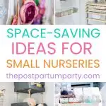 small nursery ideas pin image