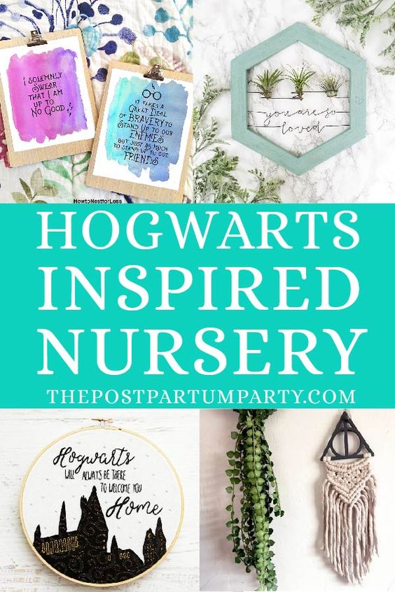 Magical Ideas for A Harry Potter Nursery The Postpartum Party