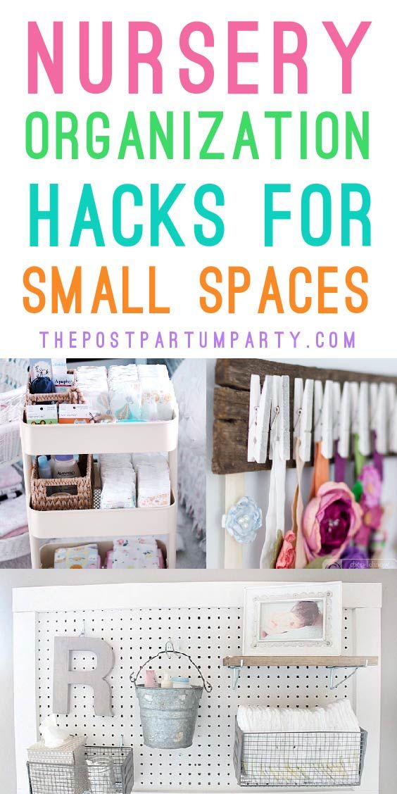 20 Clever Ideas for your Small Nursery - The Postpartum Party