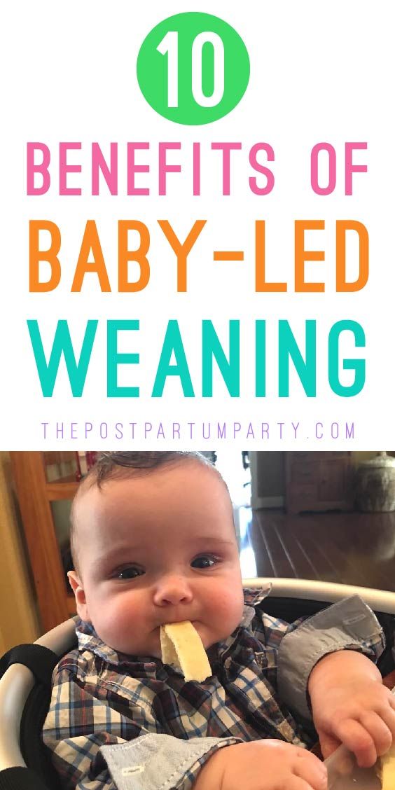 10 Benefits of BabyLed Weaning The Postpartum Party