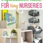 Set up your baby nursery in a small space. With these simple small nursery ideas, you can set up a functional nursery, even if you're tight on space.