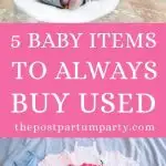 baby items to buy used pin image