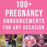 pregnancy announcements pin