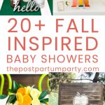fall baby shower ideas