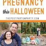 halloween pregnancy announcement