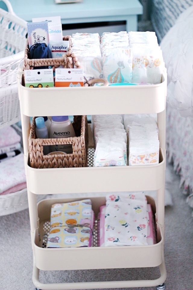 organizing baby room with limited space