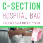 C-Section Hospital Bag Pin