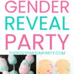 gender reveal food ideas pin image
