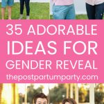 gender reveal ideas pin image