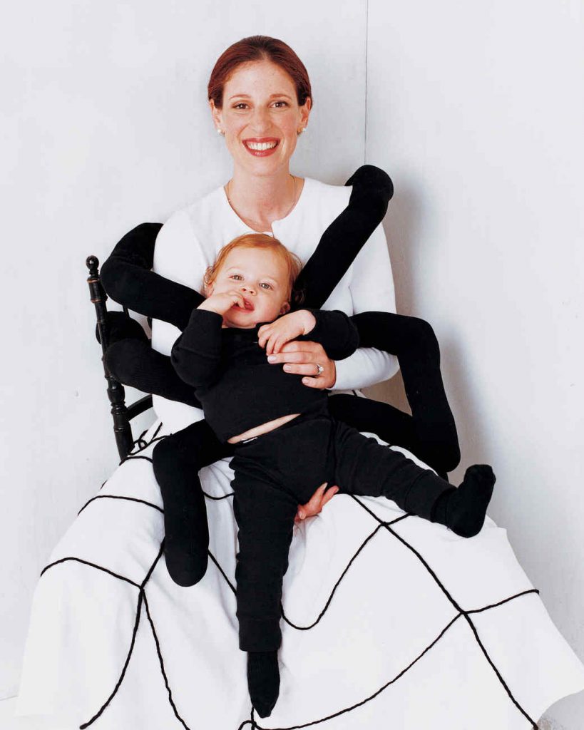 spiderweb mom and baby costume