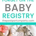 overlooked baby registry items