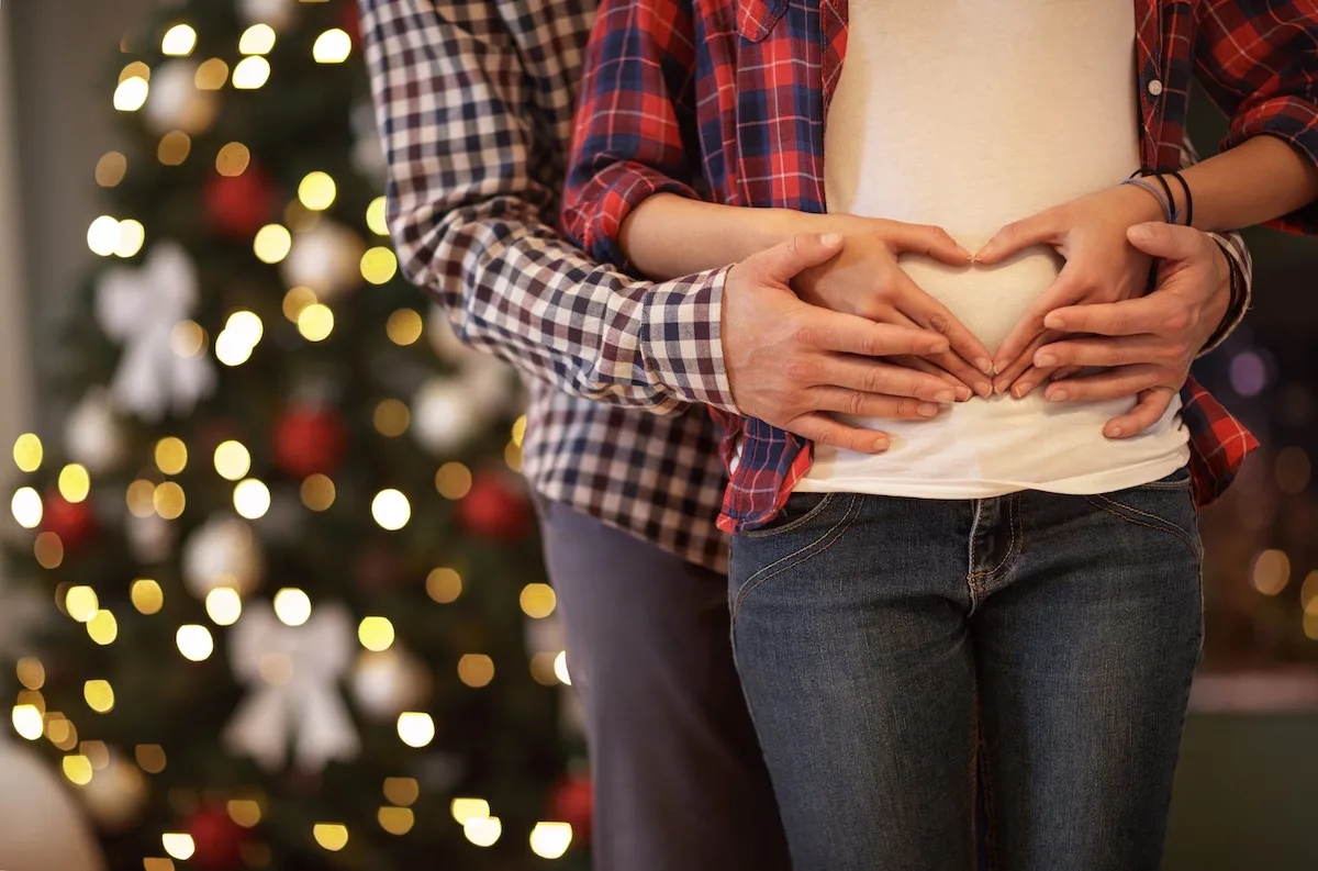 Christmas Pregnancy Announcements