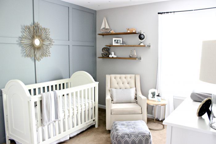 small nursery ideas - neutral color palette