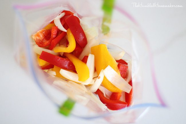 freezer fajitas