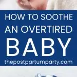 overtired baby pin image