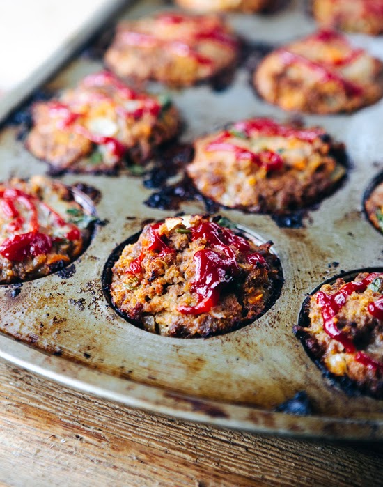 muffin tin meatloaf - freezer meals before baby