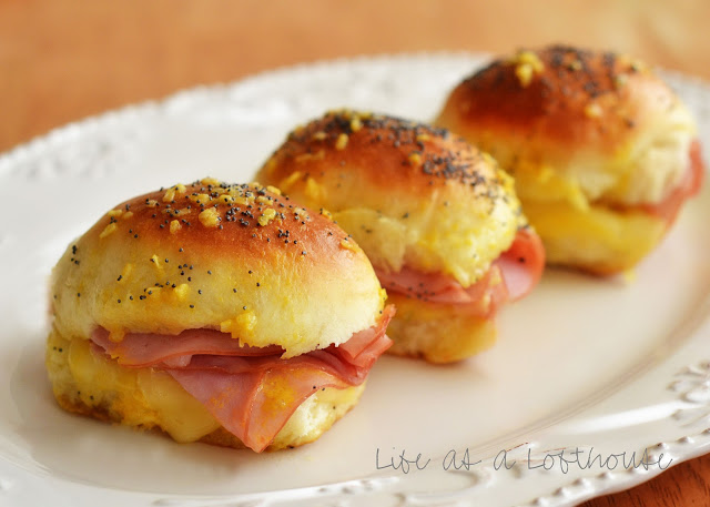 ham and cheese sliders - freezer meals before baby