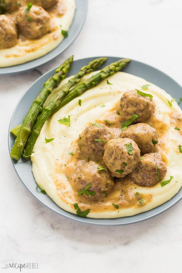 swedish meatballs - freezer meals before baby