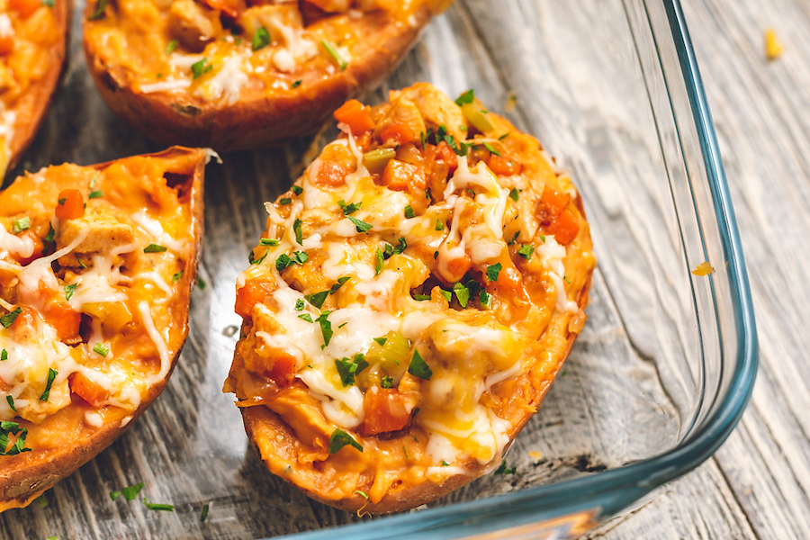 sweet potatoes - freezer meals before baby