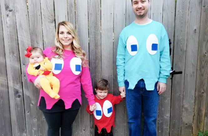 Family Pacman costumes
