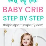 transition to toddler bed pin image