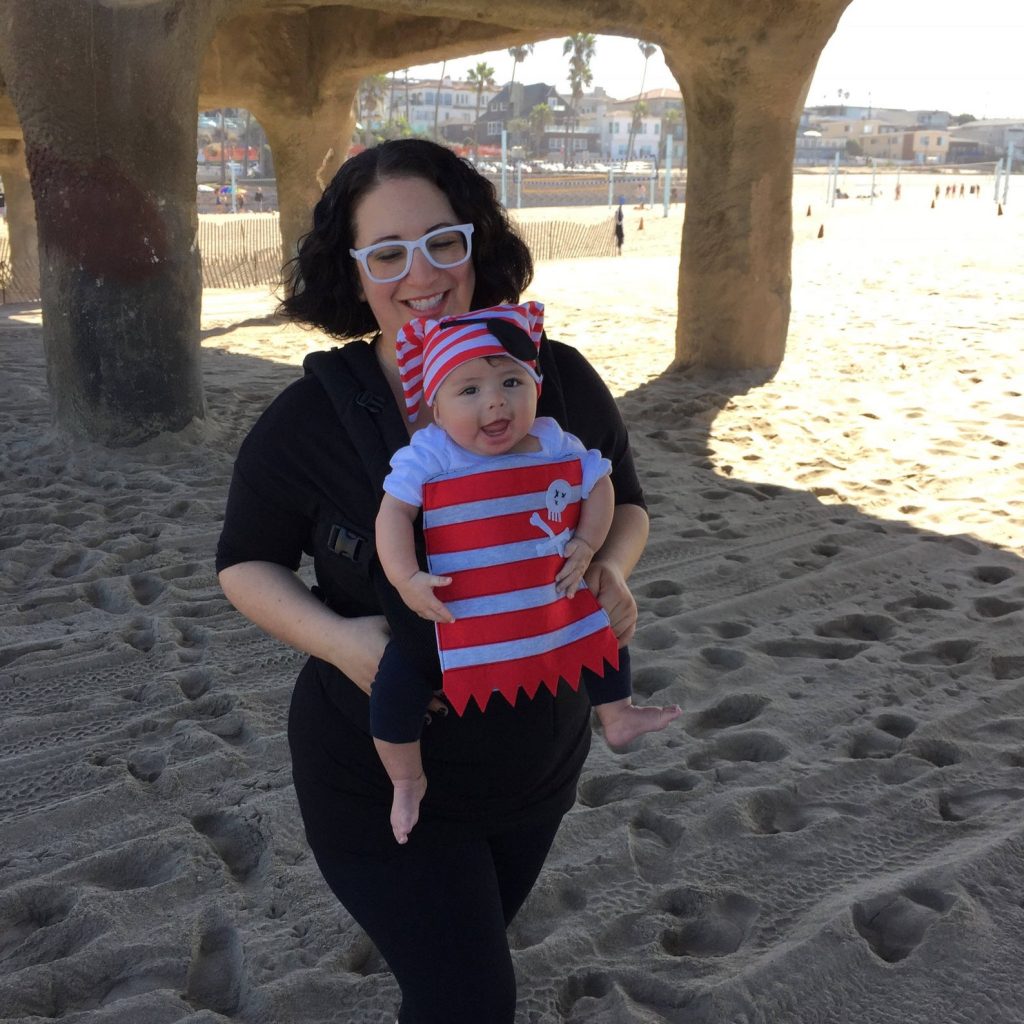 baby carrier pirate costume