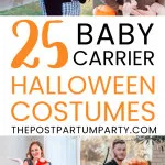 baby carrier costumes pin image