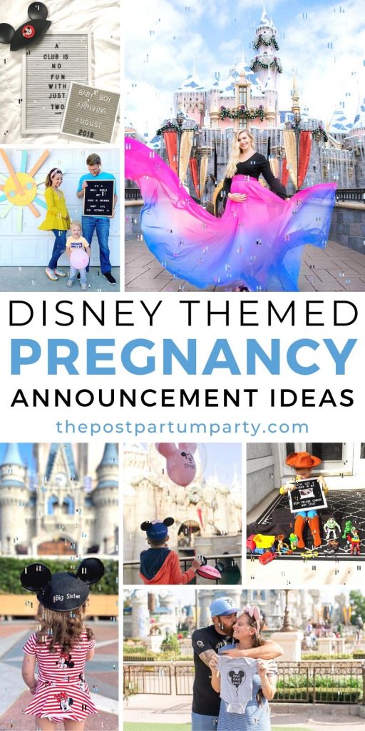 20 Magical Disney Pregnancy Announcements - Postpartum Party
