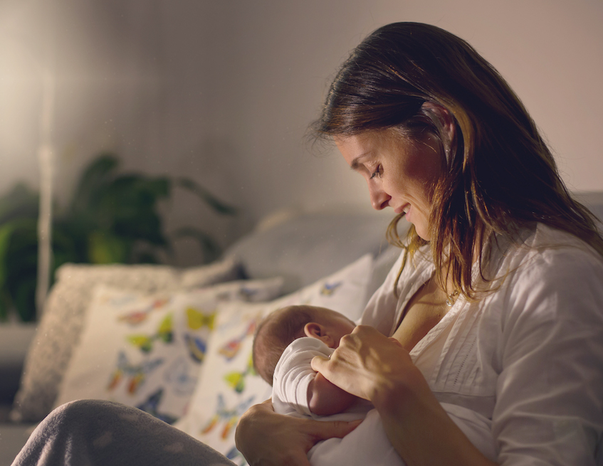 weaning baby from night feedings