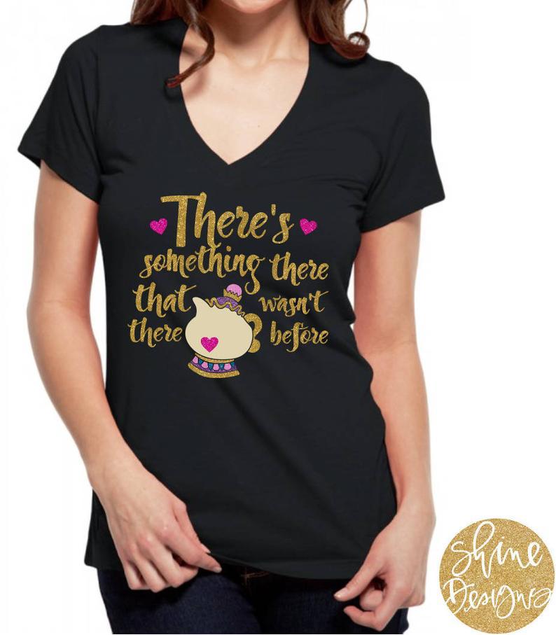 Beauty and the Beast maternity shirt