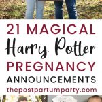 Harry Potter pregnancy announcements pin image