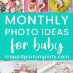 monthly photo ideas pin image