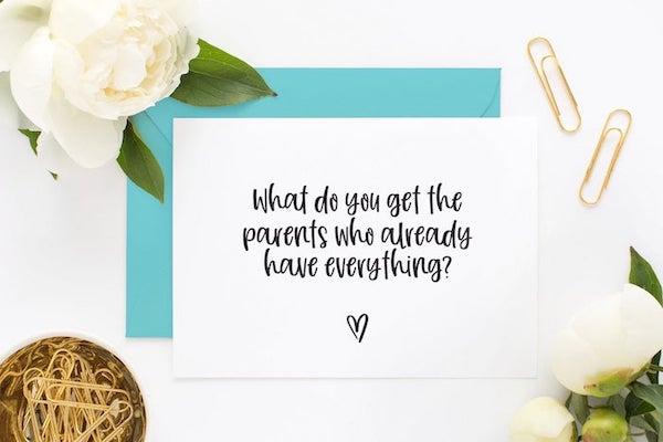 card to announce to grandparents that you're pregnant