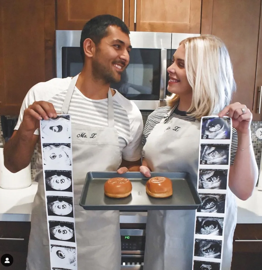 two buns in the oven - twin pregnancy announcement