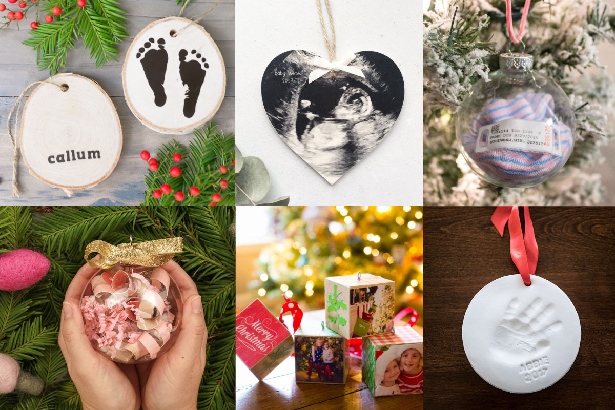 25 Baby’s First Christmas Ornament Ideas (DIY + Store Bought)