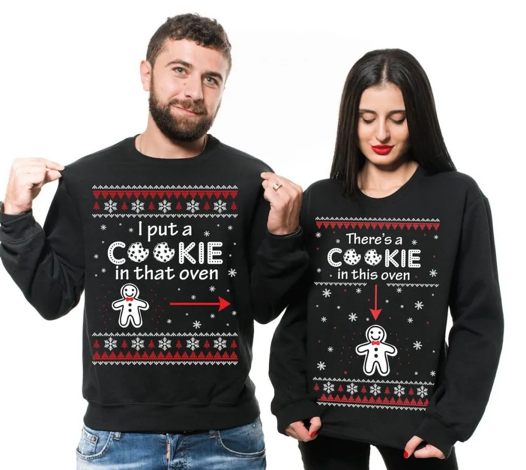 Christmas pregnancy sweaters