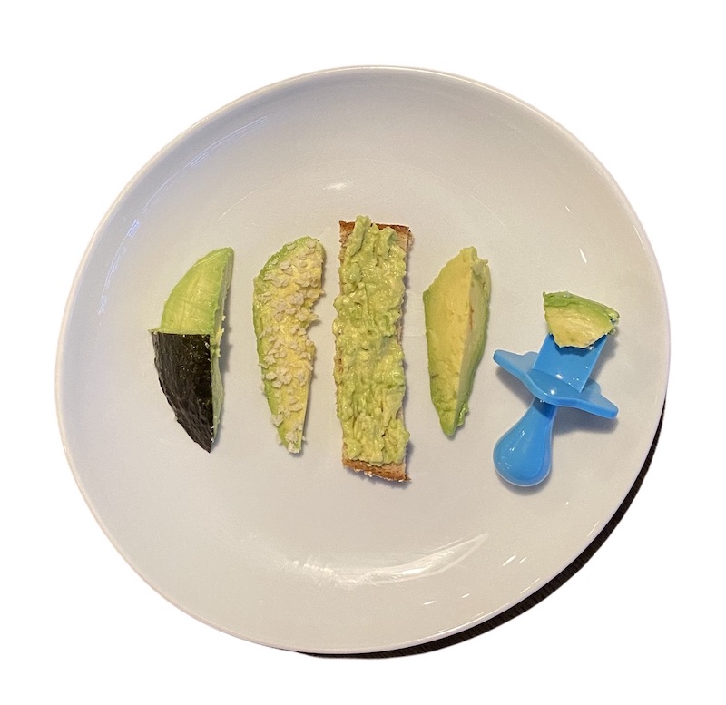 ways to serve avocado with baby led weaning