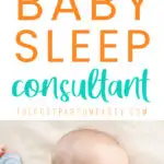 baby sleep consultant pin image
