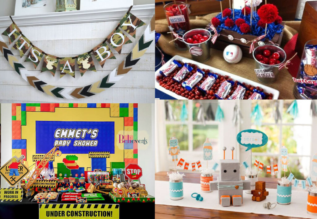 Unusual baby shower sales themes