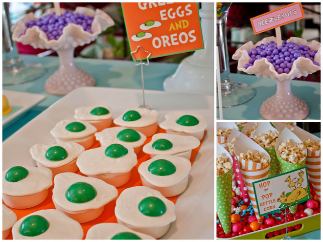 Dr. Seuss baby shower theme