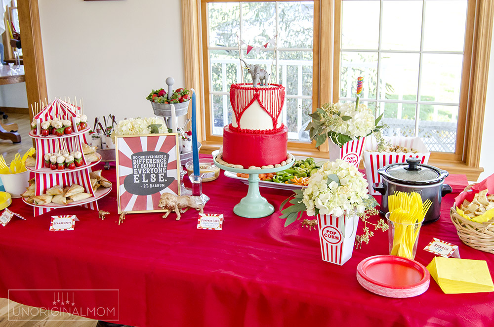 Red baby shower hot sale theme for boy