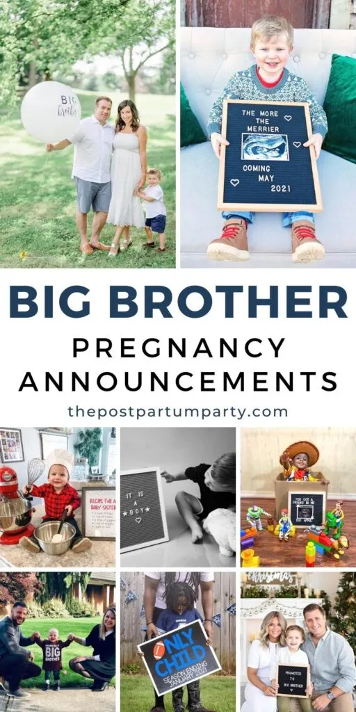 big brother pregnancy announcement pin image