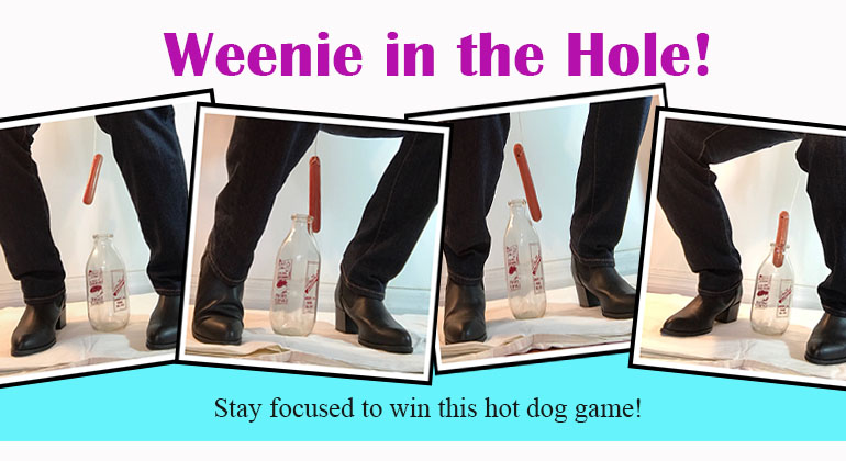 weenie in the hole party game