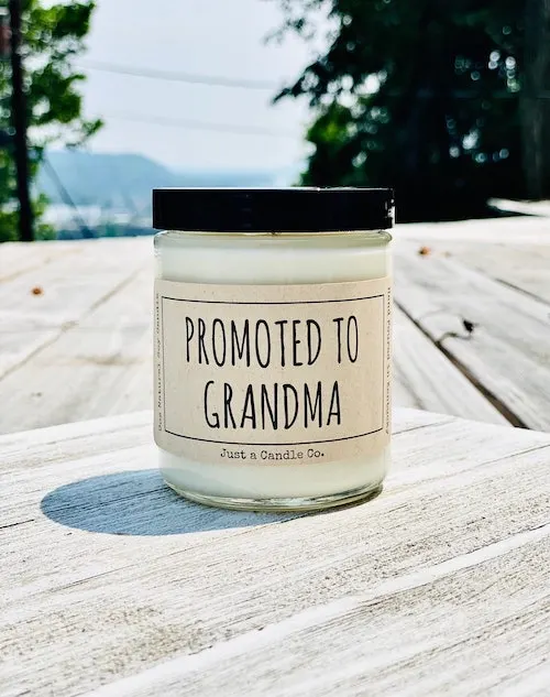 promoted to grandma candle