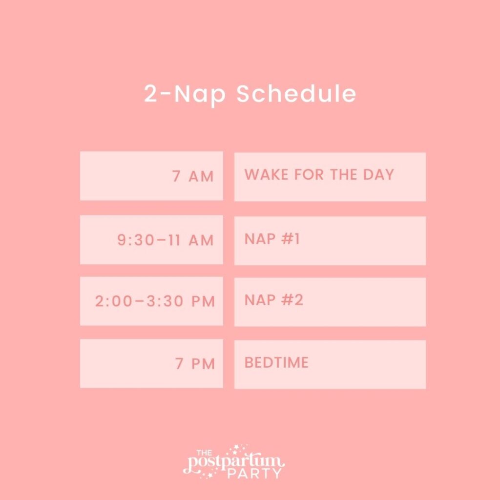 2 nap schedule for babies