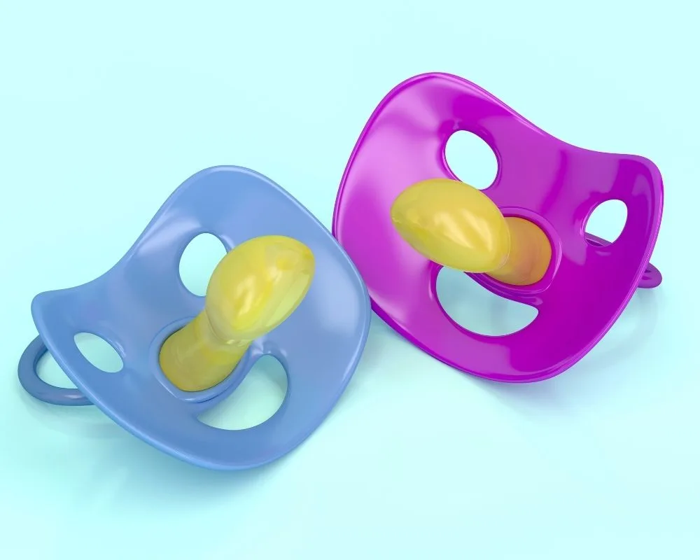 bobbing for pacifiers - baby shower game for kids