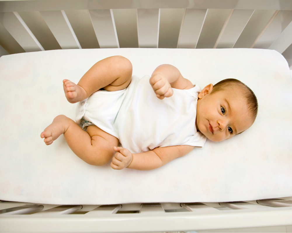 Transition to crib outlet from bassinet